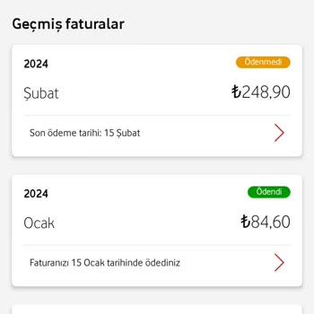 Vodafone Tarife Ücreti Hk.