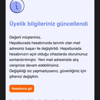 Hepsiburada'nın Güvenlik Açığı Yüzünden Hesabım Çalındı