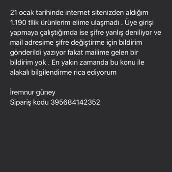YKM Kitap Siparişimi Göndermedi