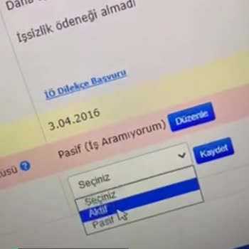 İŞKUR İş Arama Statüsü
