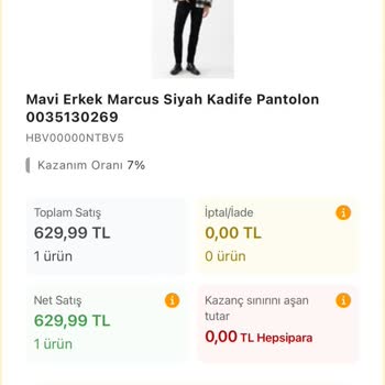 Hepsiburada Linkgelir Yüksek Tutarlı Ürünler İçin Geçerli Değil