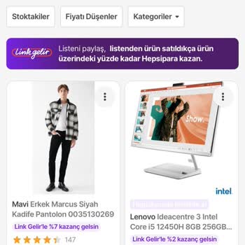 Hepsiburada Linkgelir Yüksek Tutarlı Ürünler İçin Geçerli Değil