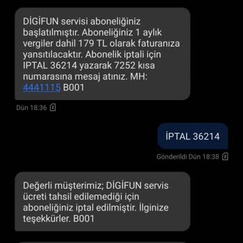 Türk Telekom Onayım Olmadan Hattıma Üyelik Oluşturulmuş
