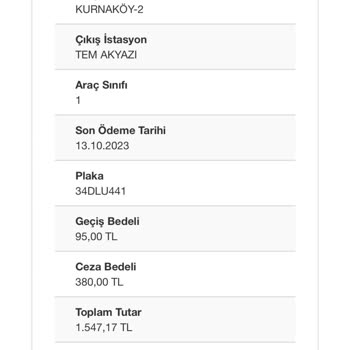 Kuzey Marmara Otoyolu Yazıklar Olsun Haksız Para Alınıyor