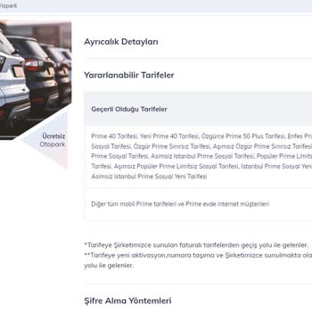 Türk Telekom Prime Hizmetleri Hakkında