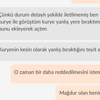 Trendyol GO Hızlı Market Para İade Etmiyor