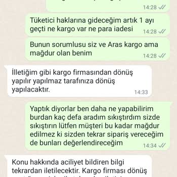Stradivarius Kaybolan Kargomun Parasını İademi Yapmıyor