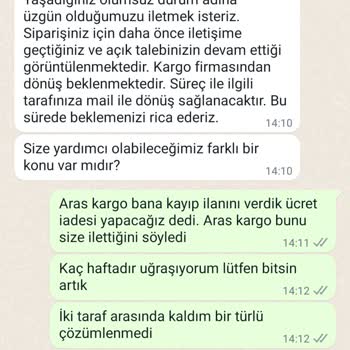 Stradivarius Kaybolan Kargomun Parasını İademi Yapmıyor