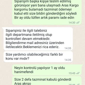 Stradivarius Kaybolan Kargomun Parasını İademi Yapmıyor