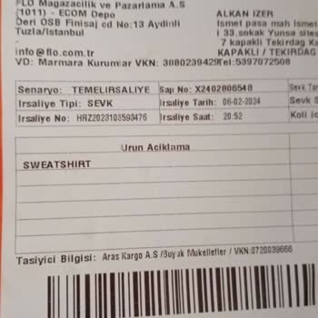 Lumberjack Yanlış Gelen Ürün Hk.