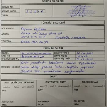 Hepsiburada Değişim İşlemi Mağduriyetimin Giderilmesini İstiyorum