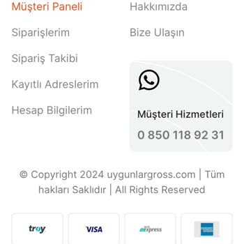 Uygunlar Gross'tan Alışveriş Sıkıntısı!