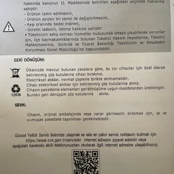 Küçük Pazar Mağazacılık İade Almadı!