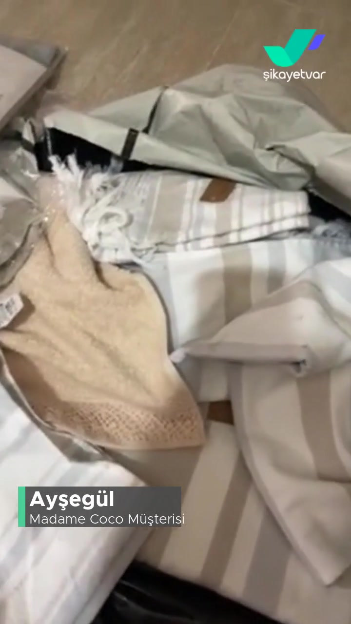 Madame Coco Kirli Ve Eksik Kargolama Yırtık Kargo Poşeti videonun kapak resmi