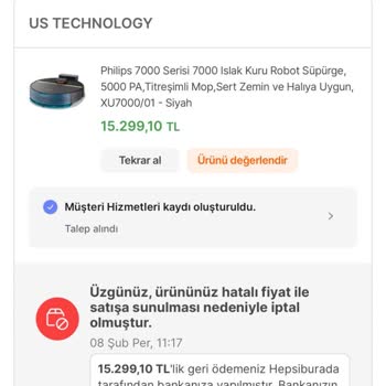 Hepsiburada Us Technology Mağduriyeti!