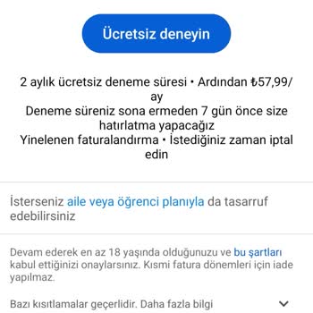 Turkcell Youtube.com Premium Üyelik Aktivasyon Problemi