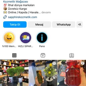 Sapphire Kozmetik Su Gibi Parfüm