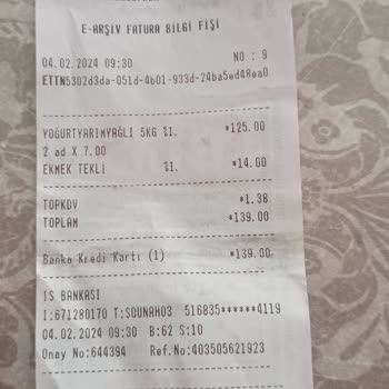 İçim Yoğurt BİM'den Aldım