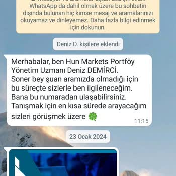 Hun Markets Platformda Para Çekme Ve İletişim Sorunu