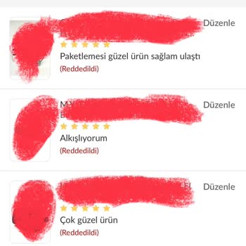 Trendyol Ürün Değerlendirmesi Yapamama