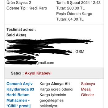 NadirKitap Parasını Ödediğim Kitabı Göndermek İstemediklerini Söylediler!