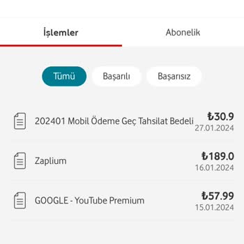 Haberim Olmadan Zaplium Aboneliği Ücreti Yansıtılması