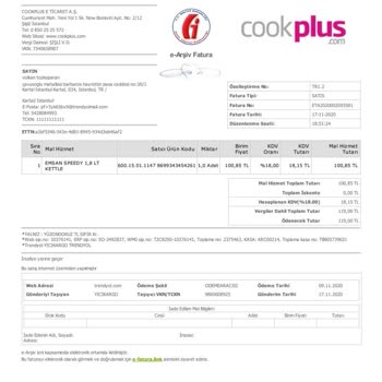 Trendyol - Emsan Speedy 1.8lt Kettle Servisten Dönmedi.