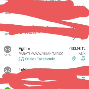 YKM Kitap Siparişimi Göndermiyor