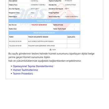 Aras Kargo Teslimat Hizmetinde Yaşanan Sorunlar Ve Müşteri Mağduriyeti
