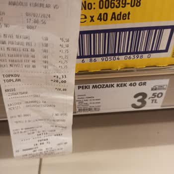 Şok Market Etiket Fiyatı Ve Fiş Fiyatı Tutmuyor