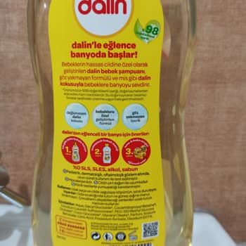 Dalin Bebek Şampuanı Göz Yakma Sorunu