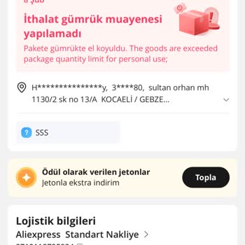 Aliexpress Den Şikayetçiyim Herkesi Uyarmak İsterim