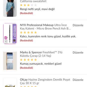 Trendyol Yorumlara İzin Vermiyor