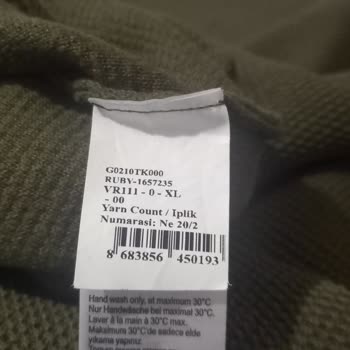 Pierre Cardin Giyim Pierre Cardin Triko Kalitesizliği Hk.