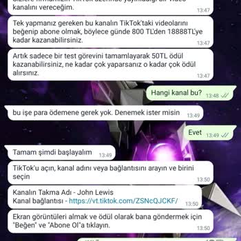 WhatsApp Şikayet Ve Yabancı Numara Ve Görev Yaparak Para Kazanmak.