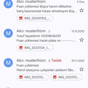 Total Akaryakıt İstasyonları Puan Yüklemesi Hk.