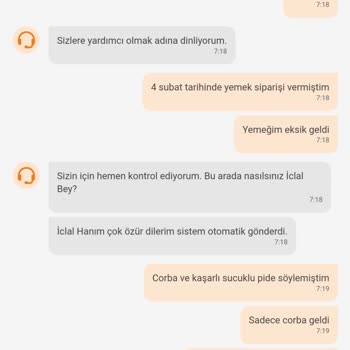 Trendyol Yemek Teslim Edilmeyen Yemeğin Para İadesini Yapmıyor!