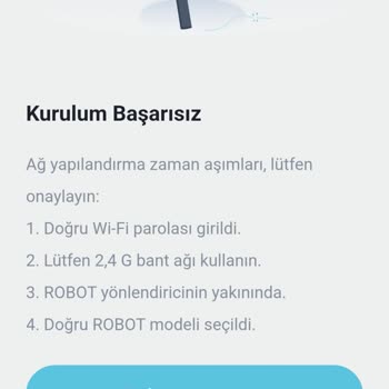 Yeedi Vac 2 Pro Kurulum Sorunu