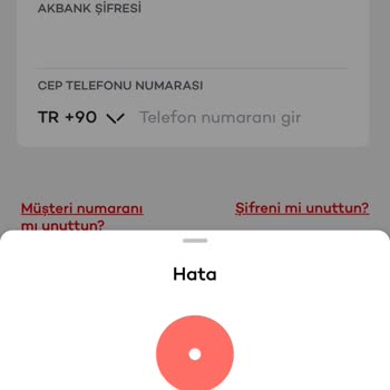 Akbank Erişim Ve Bilgi Sorunuyla Karşı Karşıyayım
