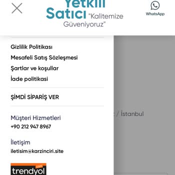 Karzinciri.site Karzinciri. Site Görseldeki Ürün Yerine Daha Başka Ürün Gönderiyor