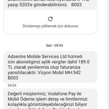 Vodafone Adzentre Mobil Services