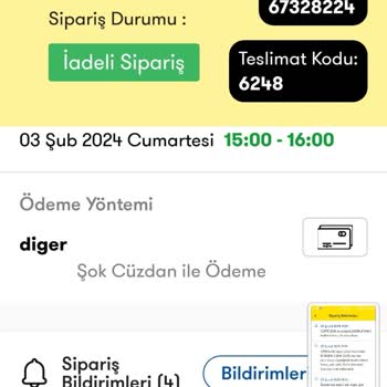 Şok Marketler Ürün Teslimatı Gecikti, İletişim Sorunu Yaşıyorum
