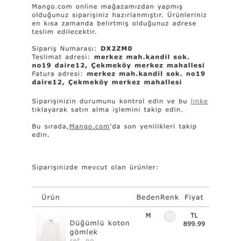 Mango Mu? Bir Daha Asla.!