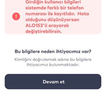 Belbim (İstanbulkart) Hesap Başka Numaraya Kayıtlı Diyor