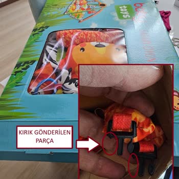 Ebebek'te Kırık Ürünü İndirimli Diye Satıp, Değişim Kabul Etmiyorlar