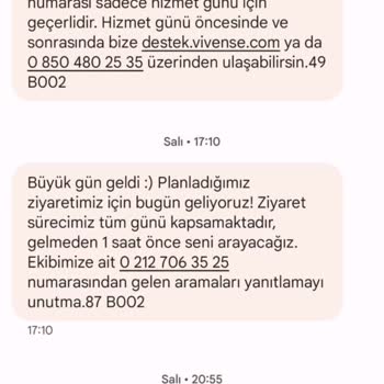 Vivense'nin Gelmek Bilmeyen Servisi