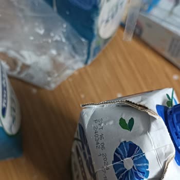 Migros Patlamış Ekşi Süt Getirildi