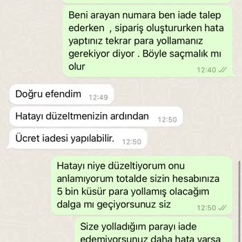 Gima Online Alışverişte Mağduriyet: Para İadesi Beklentisi