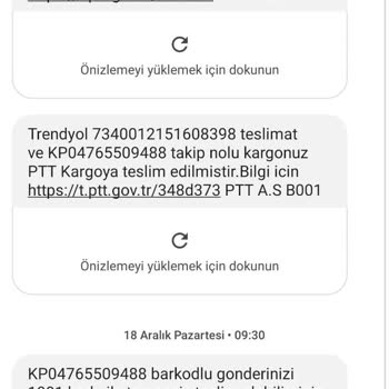 PTT Kargo Şirketi Kargomu Getirmedi