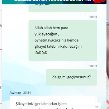 Betist Şikayeti Kaldırmazsan Oyun Oynatmayız, Paranı Vermeyiz.